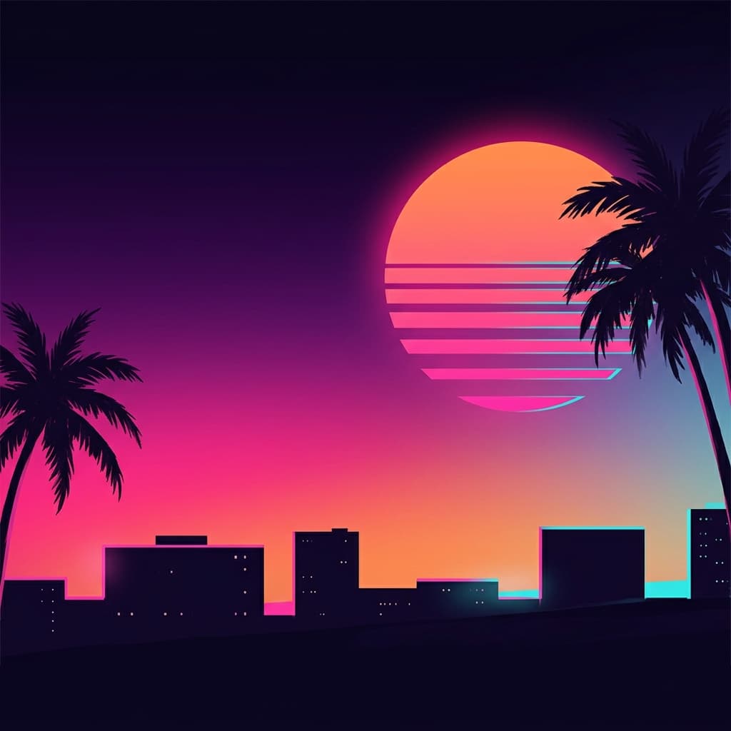 Vice City skyline